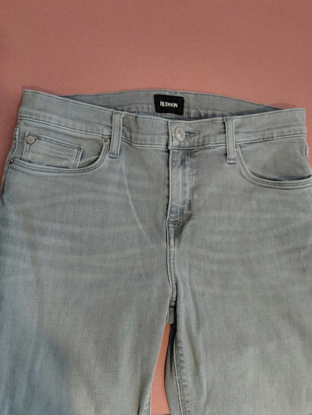 Krista 29 Gray Hudson Jeans Super Skinny Length 28"
